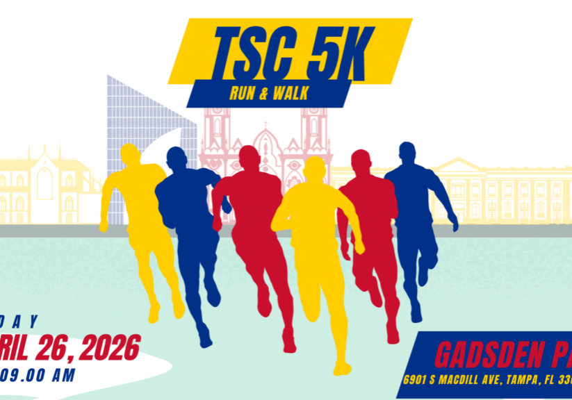 5k Fun Run & Walk Colorful Flyer (2048 x 1152 px)