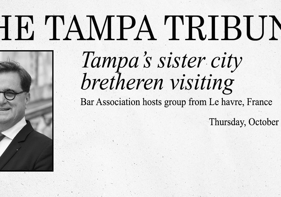 Tampa Tribune Featured Image Lehave Visit